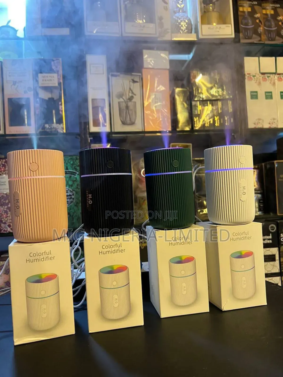 Coloured Humidifier Diffuser