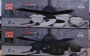 11pcs Granite Non Stick Pot Set With Granite Cover