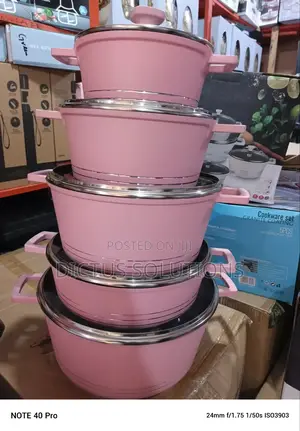 10pcs Granite Non Stick Pot Set