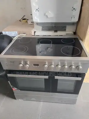 90cm 5 Burner Electric Hotplate With Double Door Oven|Grill