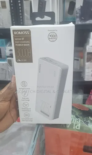 Romoss Sense 8f 30000mah 22.5w Power Bank