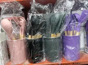 Silicon Spoon Cooking Set