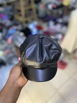 Quality Leather Cap.