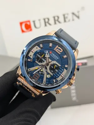 Curren Leather Chronograph Quality Watch