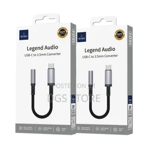 Wiwu Legend Audio Usb C to 3.5mm Converter
