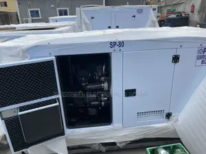 Heavy-duty England Perkins Soundproof Diesel Generator 80kva
