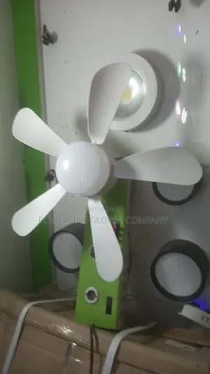 Mini Fan Wi5h Led Light for Homes/ Offices/ Business Centres