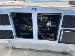Heavy-duty England Perkins Soundproof Diesel Generator 45kva