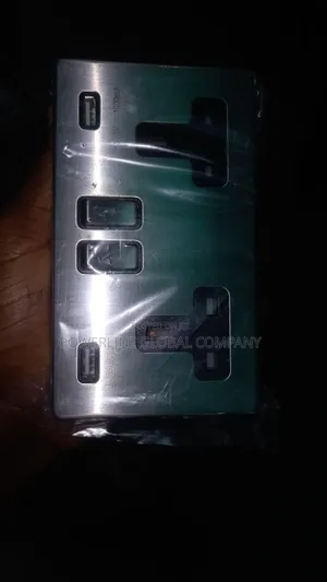 13amps Double Socket With Usb For Homes/ Hotels/ Companies
