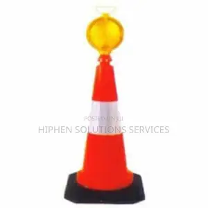 Solar Traffic Cone Lighting