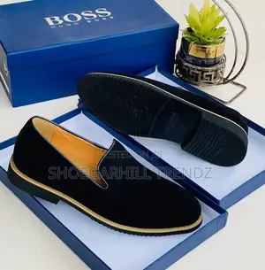 Boss Suede Loafers Shoes