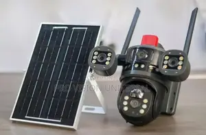 Solar Camera V380 2lens 3view Security Camera It View 3lans