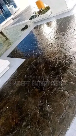 Flooring Stamping and Polishing