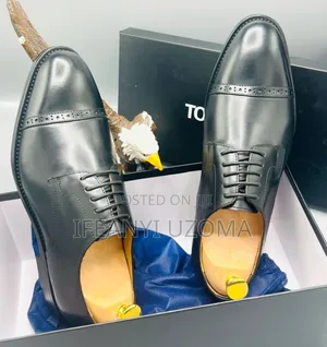 Tomford Leather Black Corporate Shoe