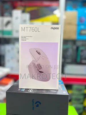 Rapoo Mt760 Multi-Device Wireless Mouse, Bluetooth 5.0