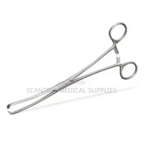 Teales Vulsellum Curved Forceps