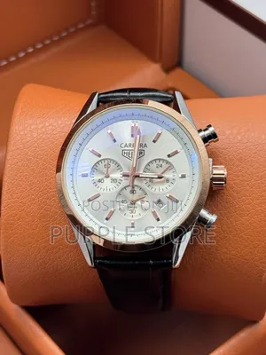 Tag Heuer Carrera Functional•• Chronograph••Leather•• Watch
