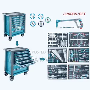 328pcs 7drawers Trolley Tool Sets