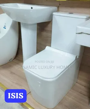 Executive Complete Set Wc With Pedestal and Wash Hand Basin