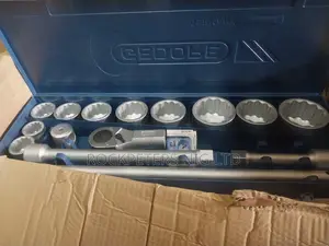 Gedore 15pc - D 21 Emu-10 - 1" 21-80mm Socket Set