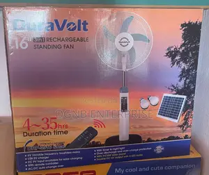 16 Inches Duravolt Rechargeable Fan