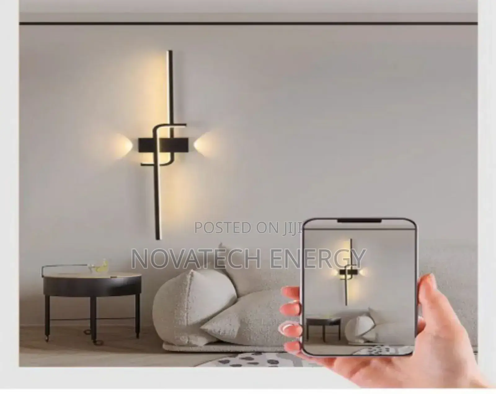 Black Design Wall Bracket Light, Led