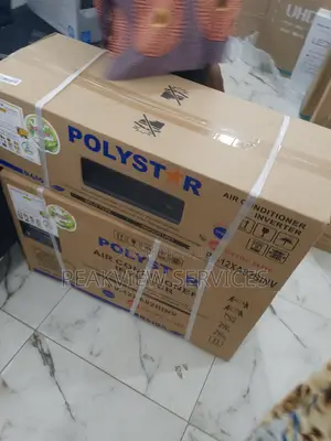 Black Polystar 1.5hp Inverter Ac With R410a - Pv-12xa82binv