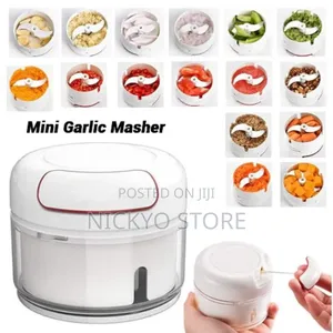 Manual Food Chopper - Mini Hand Pull Food Processor