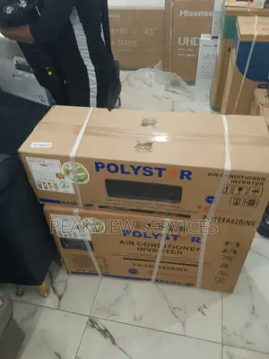 Polystar 1.5hp Ac - Inverter, Black Elegant Design