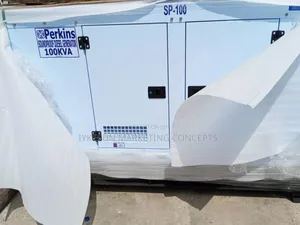100kva Soundproof Perkins Diesel Generator 2yrs Warranty