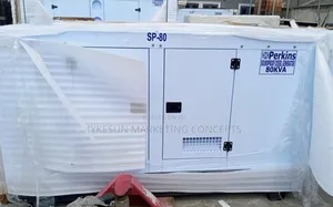 80kva Soundproof Perkins Diesel Generator 2yrs Warranty