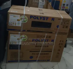 Polystar Inverter 1.5hp Ac - Cool Smarter,Not Harder (Black)
