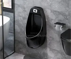 Matte Black Matte Sensor Urinal