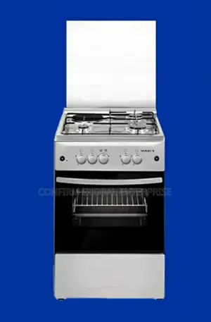 Maxi Gas Cooker 50x50 Cm (3+1) Burners Inox