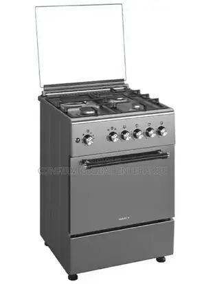 Maxi Gas Cooker 60x60 Cm (3+1) Burners Igl Inox (Tr)