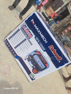 Imported 12.5kva Maxmech Petrol Generator 100% Copper Coil