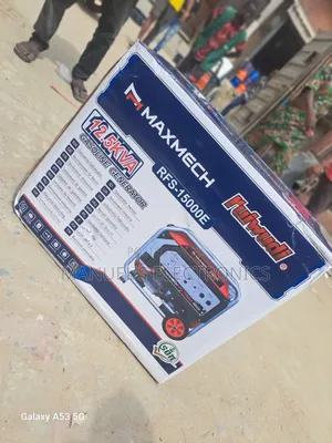 High Quality 12.5kva Maxmech Petrol Generator 100%Copper Coi