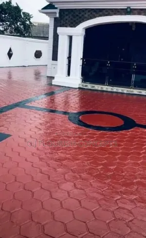 Classically Made Stamped Concrete Flooring