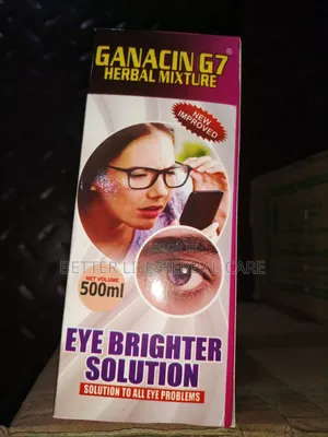 Ganacin G7 Herbal Mixture Eye Bright Solution.