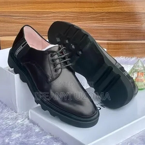 Exclusive Givenchy Black Lace Up Luxury Shoe