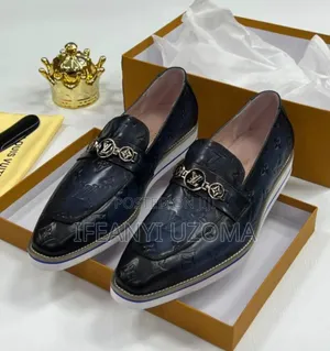 Exclusive Louis Vuitton Blue Color Shoe