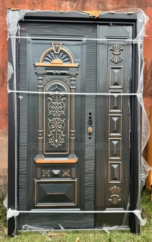 4ft Copper Cast Security Entrance Door