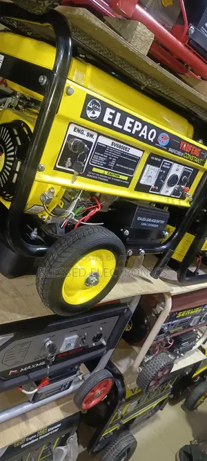 Elepaq 4.5kva Petrol Generator 100% Copper Wire No Noise