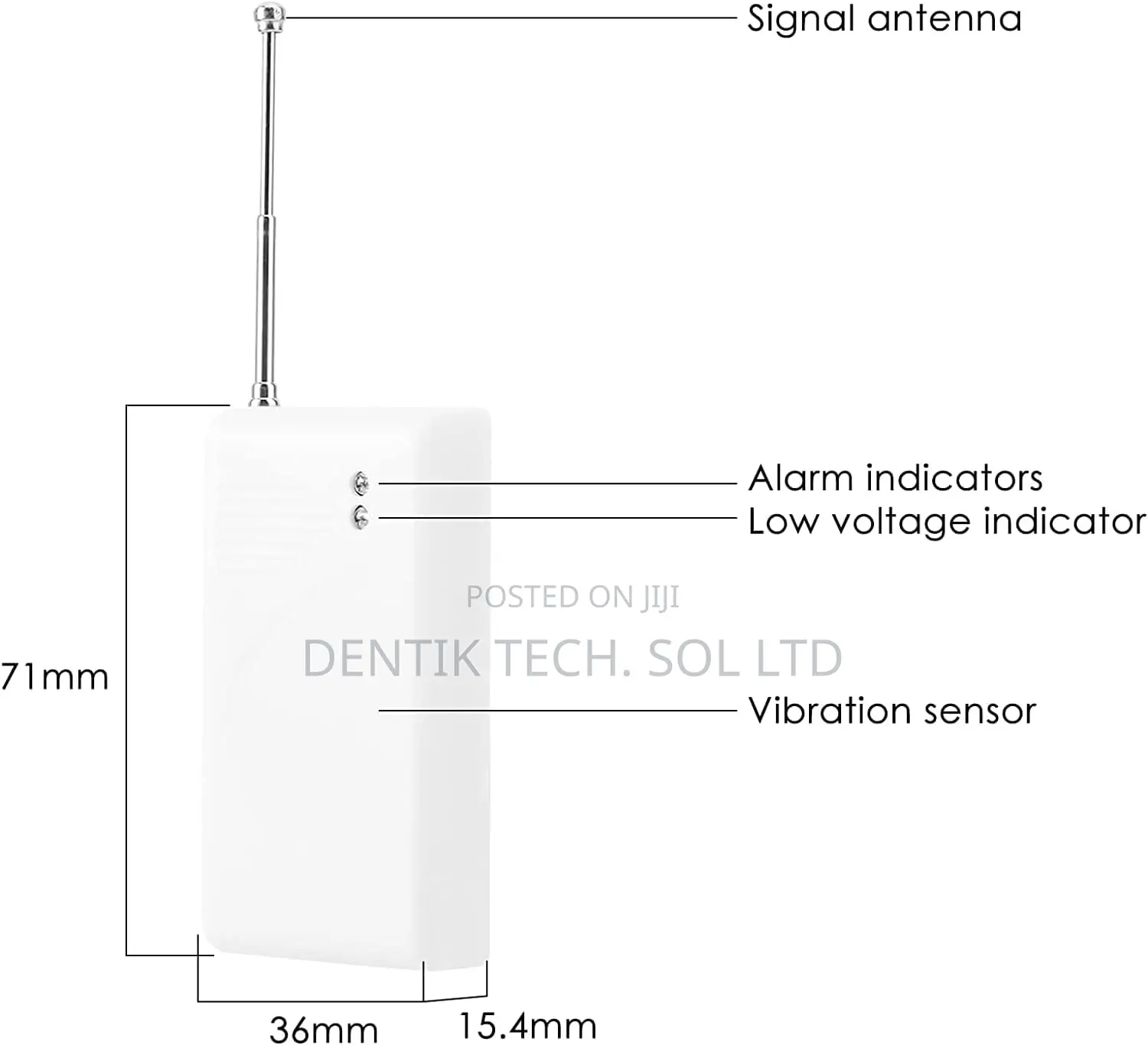 433mhz Wireless Door / Window Sensor