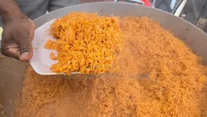 Jollof Rice Rice Available From 3litre-10litres Bowls