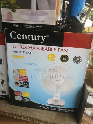 12 Inches Rechargeable Fan