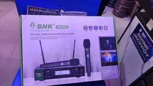 Bnk 4000max Uhf Dual Wireless Microphone