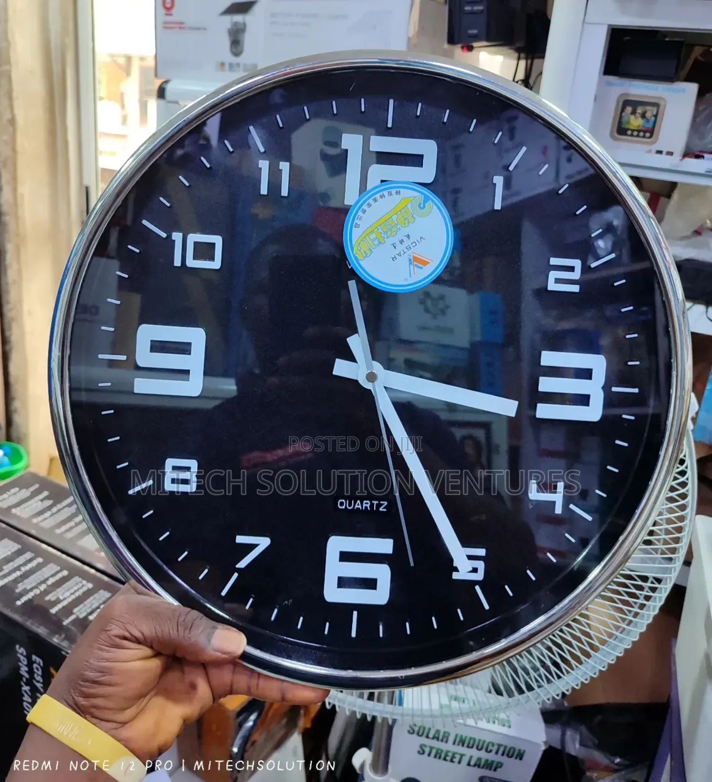 Spy Camera Wall Clock