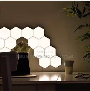 Modern Touch-Controlled Hexagonal Led Wall Lights