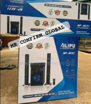 Big Woofer Bass Home Theater System